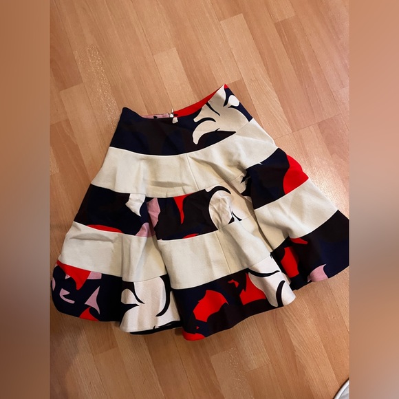 Delpozo Multi-color Flared Mini Skit - Picture 5 of 12